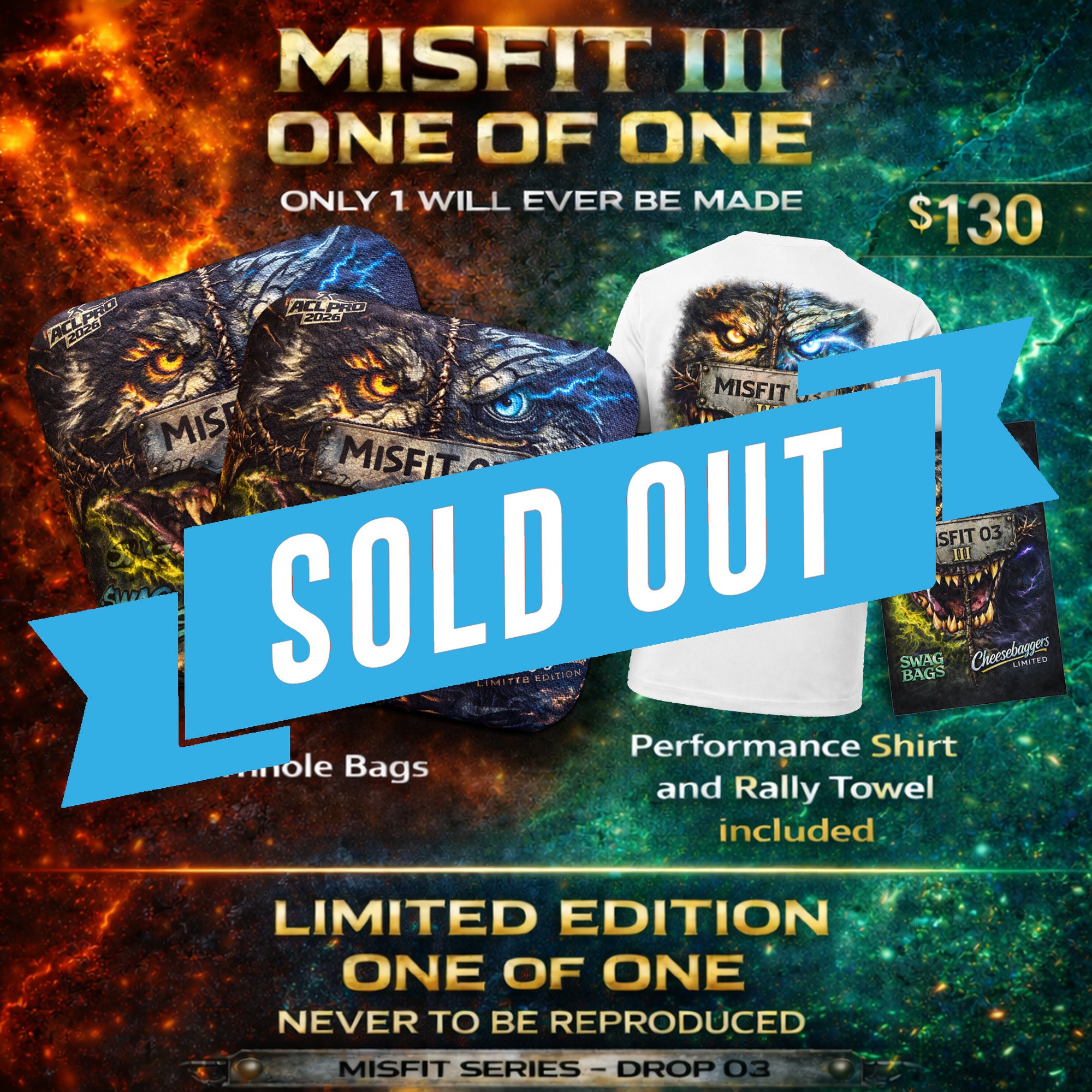 MISFIT III – One of One. LIMITED EDITION BUNDLE