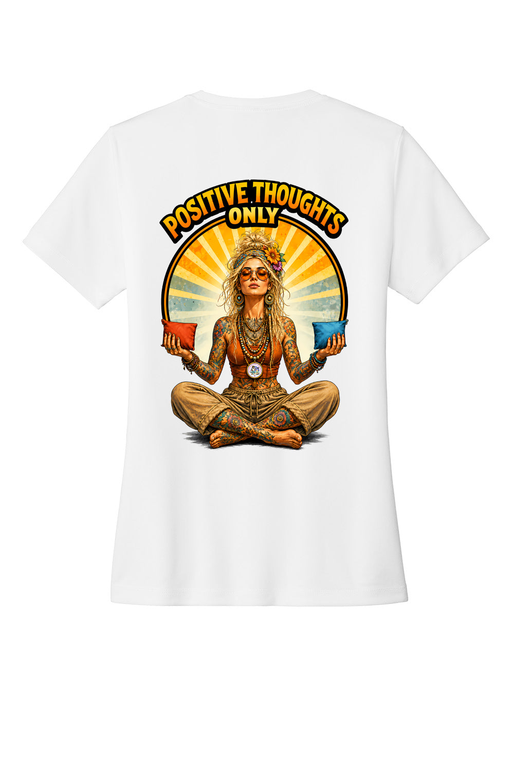 Positive Thoughts Only – Boho Balance Tee