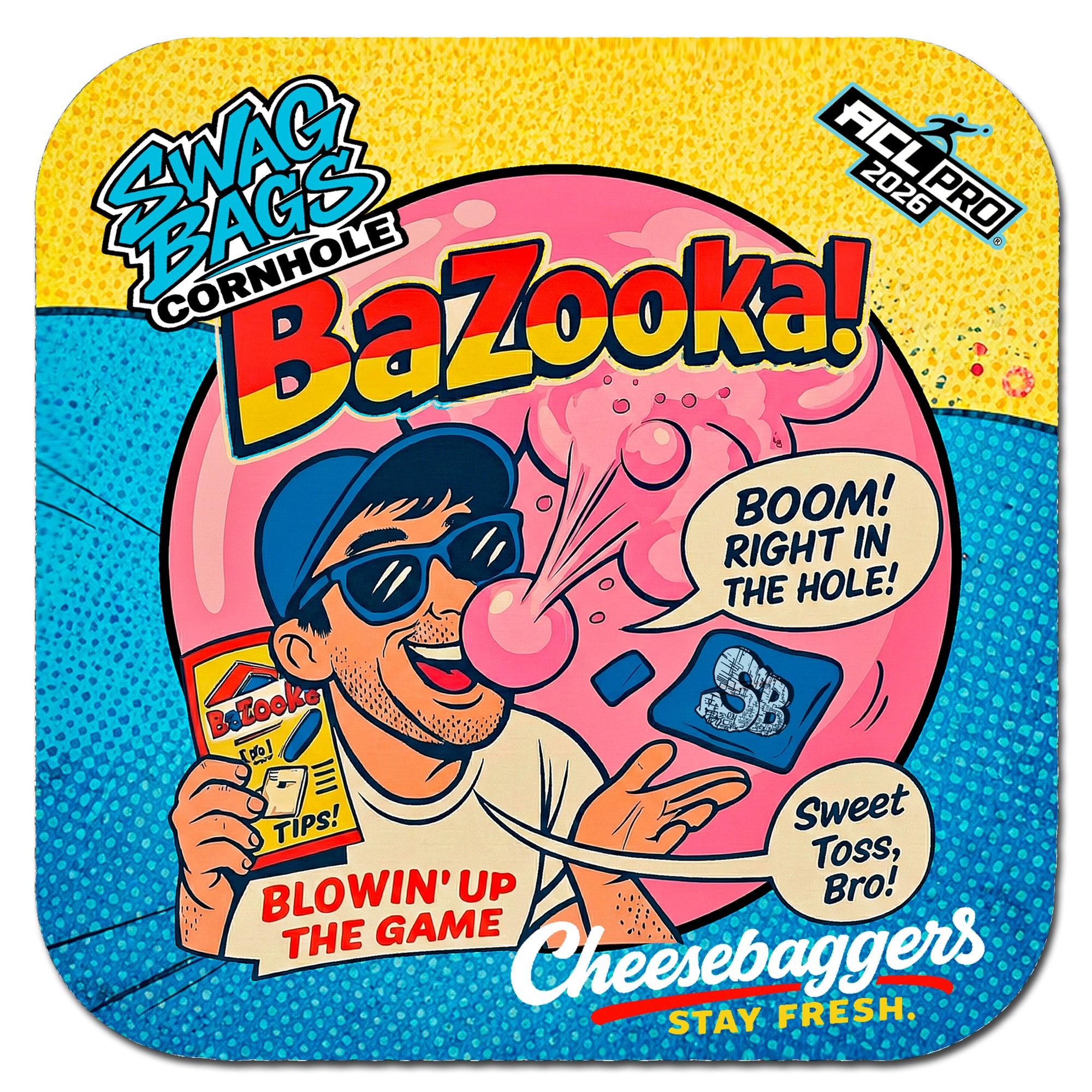 2026 Bazooka Cheesebaggers x Swag Bags Collab