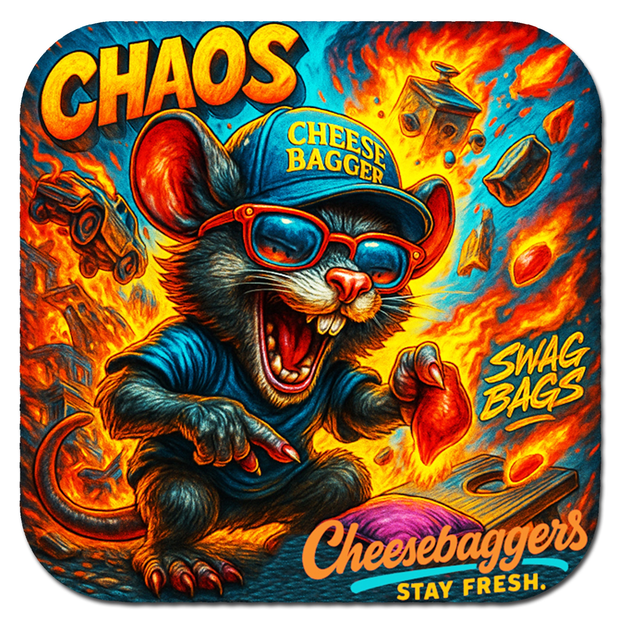 2026 Chaos Cheesebaggers x Swag Bags Collab – Cheesebaggers™