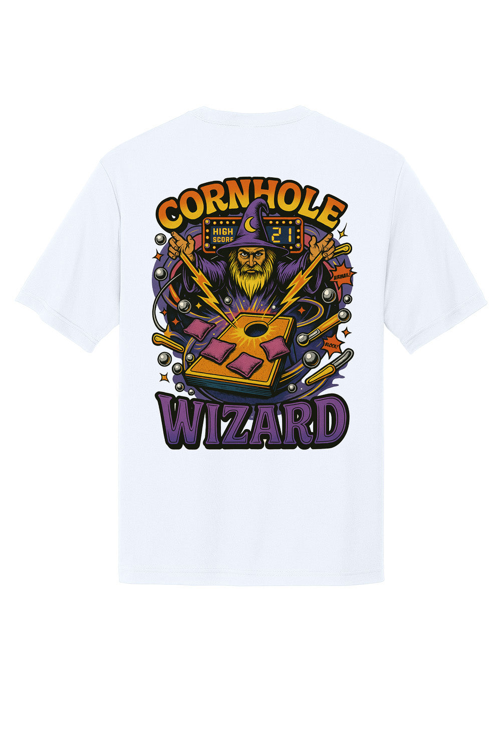 Cornhole Wizard Tee