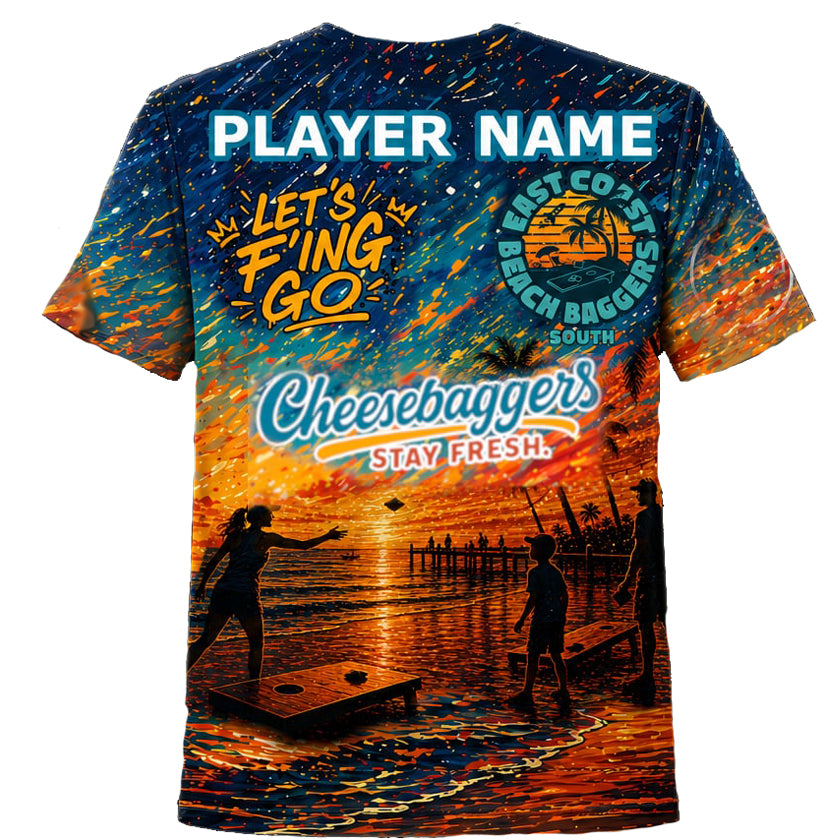 Florida State Championship 2026 Custom Jersey Pre-Order (Let's F'ing Go x East Coast Beach Baggers x Cheesebaggers collab)