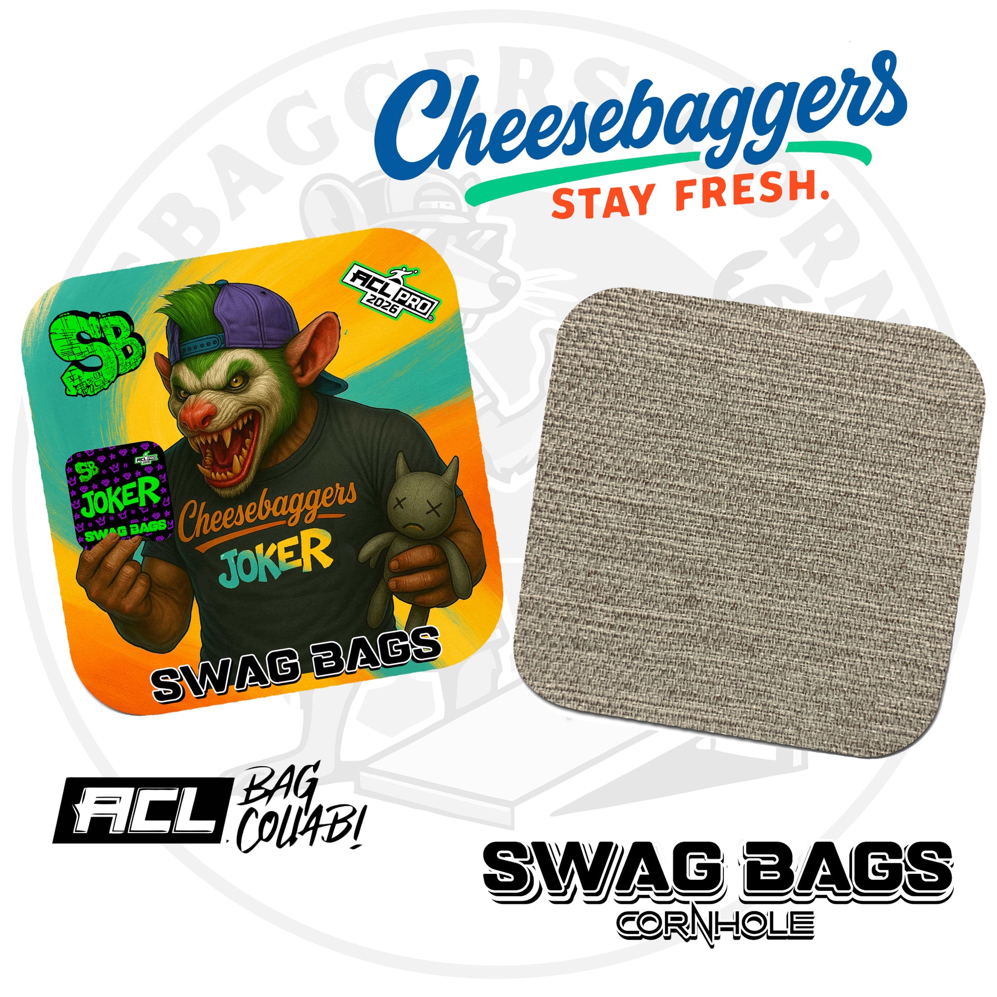 2026 Joker Cheesebaggers x Swag Bags Collab (Yellow)