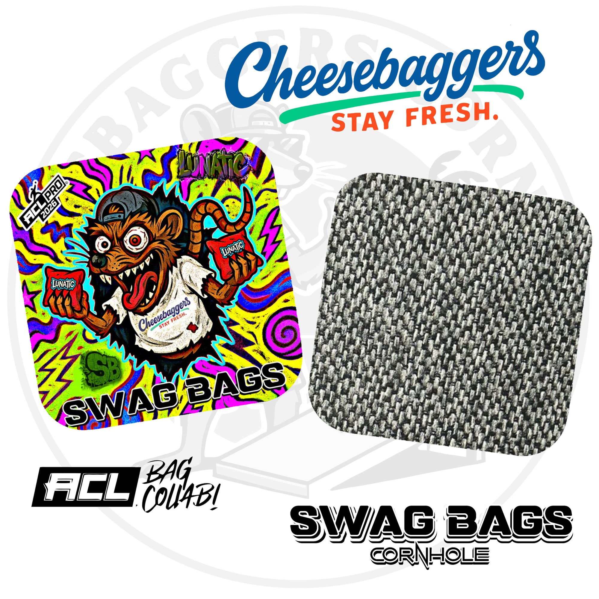 2026 Lunatic Cheesebaggers x Swag Bags Collab