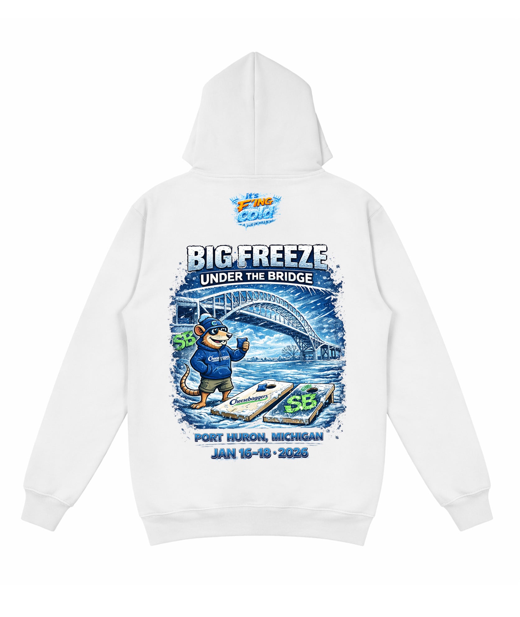 Big Freeze Under the Bridge Hoodie