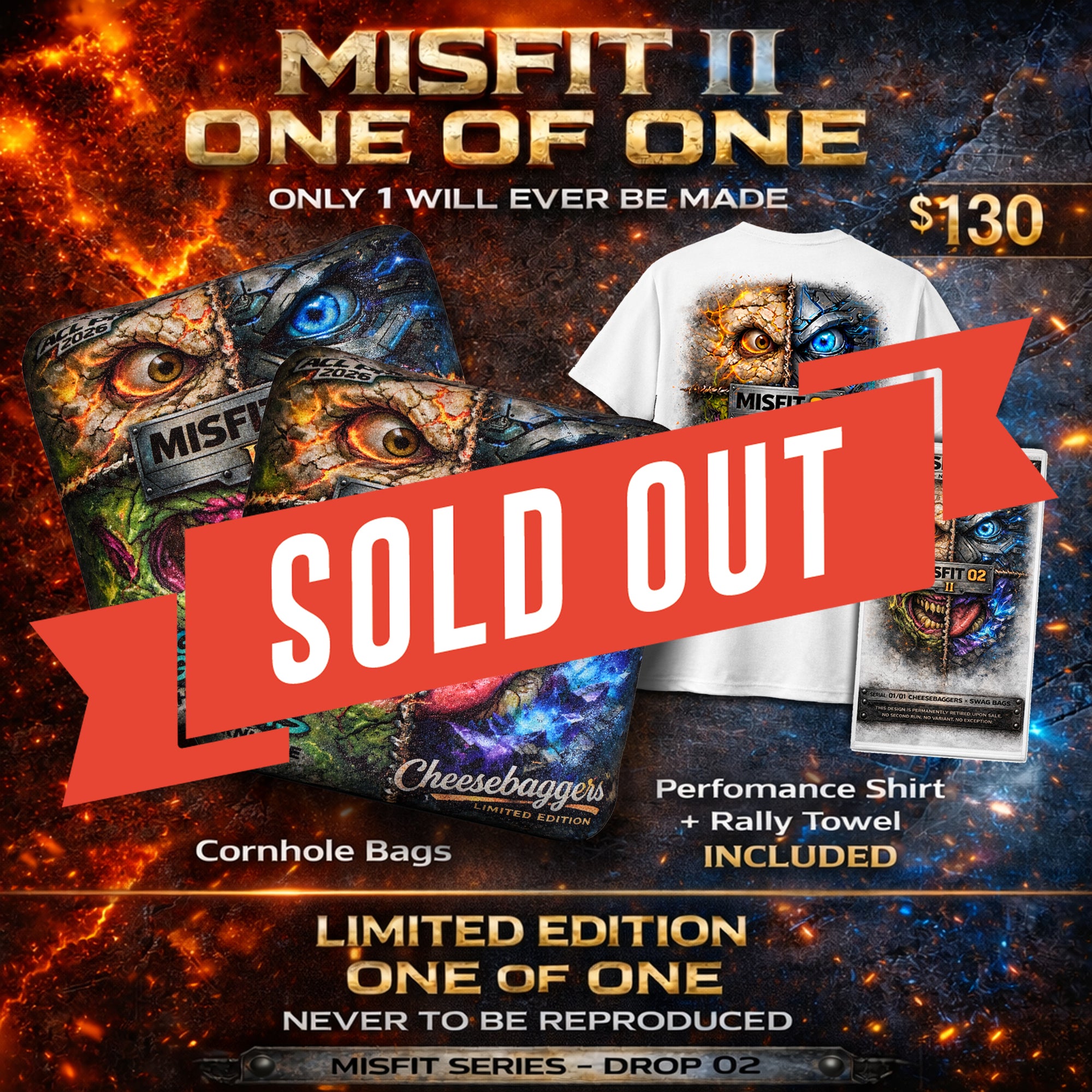 MISFIT II – One of One. LIMITED EDITION BUNDLE