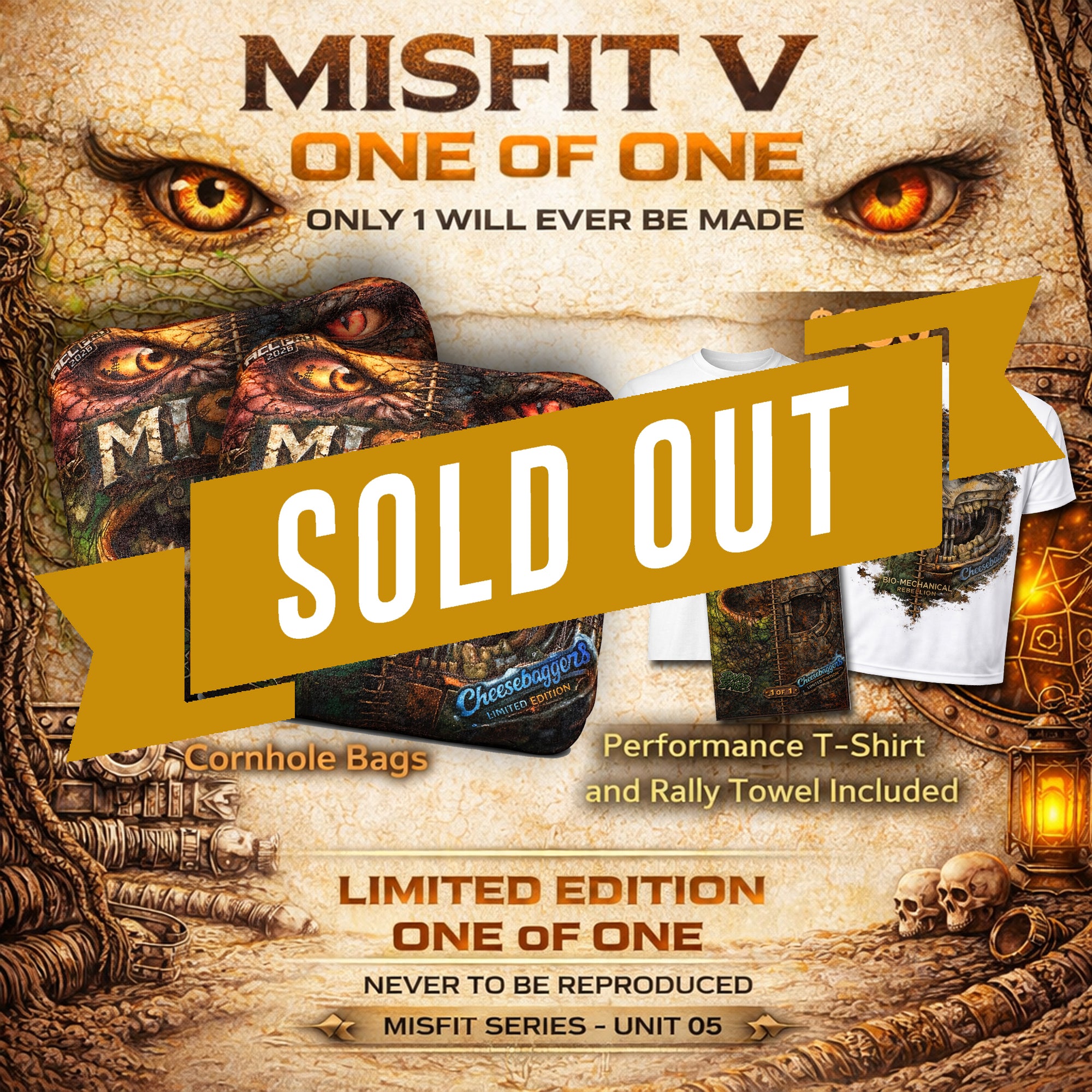 MISFIT V – One of One. LIMITED EDITION BUNDLE