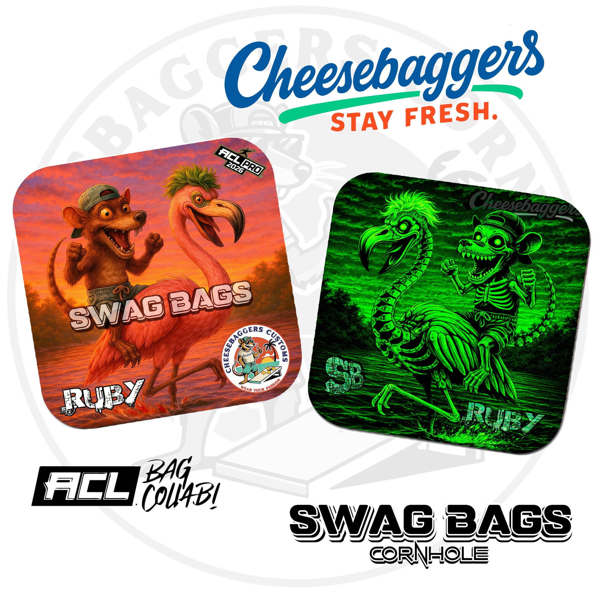 2026 Ruby Cheesebaggers x Swag Bags Collab