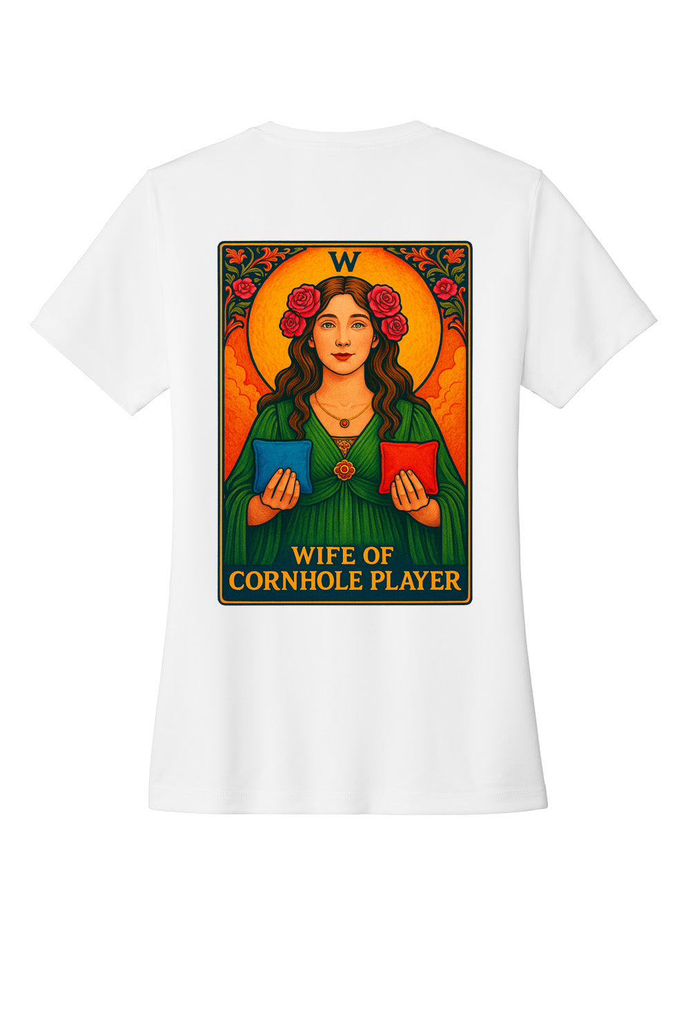 Wife of Cornhole Player: Tarot-Inspired